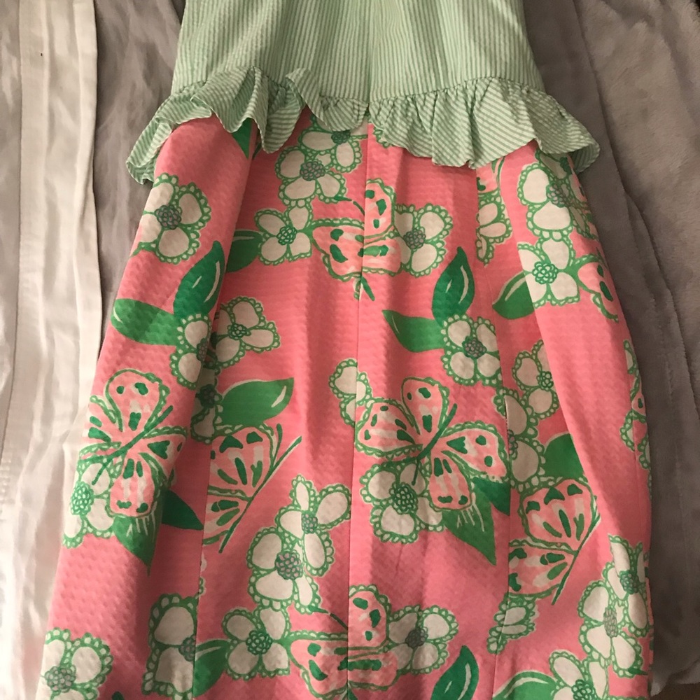 Strapless lilly dress